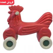 خروس پلاستیکی 4 چرخ جهان