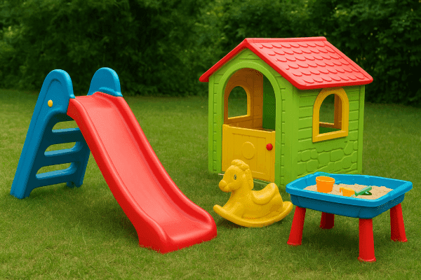 بازی پلاستیکی - بازی در حیاط و حمام: اسباب بازی های پلاستیکی مقاوم برای فضای باز و آب&zwnj;بازی