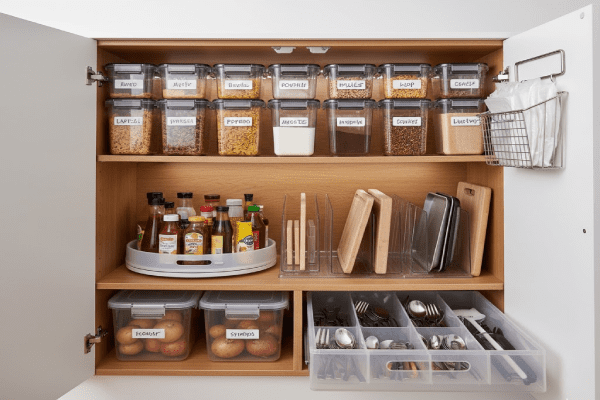 دهی کابینت با لوازم پلاستیکی - ۱۰ ایده هوشمندانه برای نظم دهی کابینت با پلاستیک هوشمند